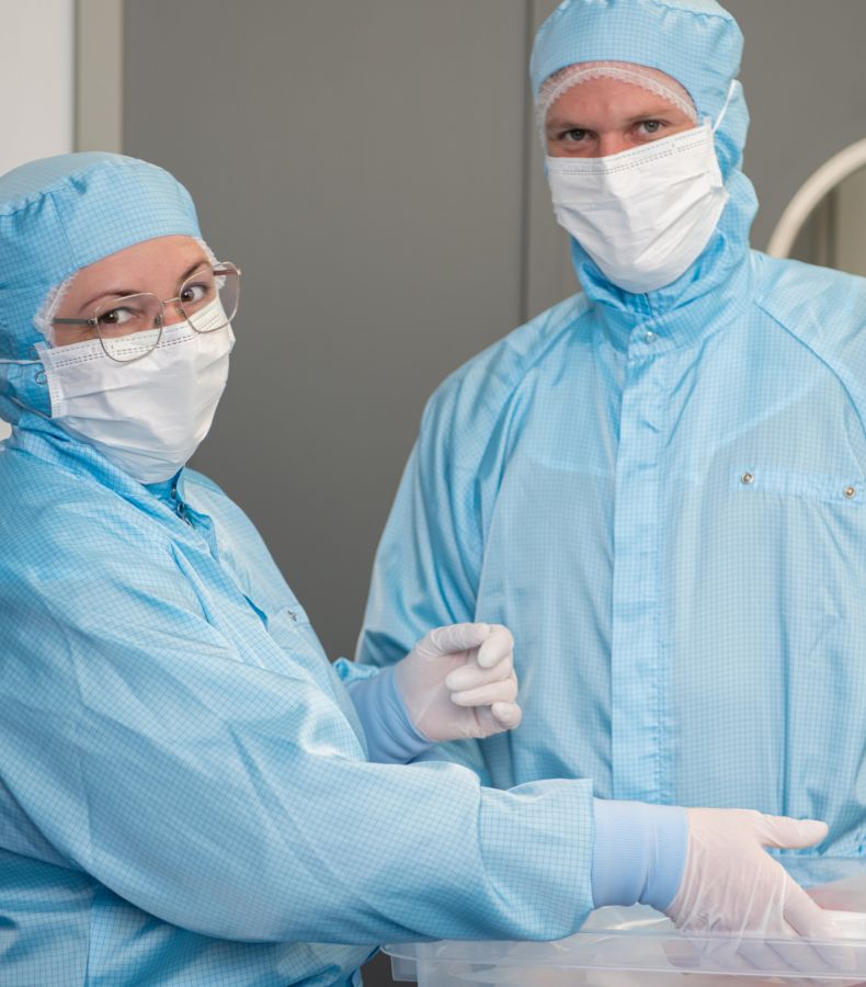 Produktionsmitarbeiter bei AMW