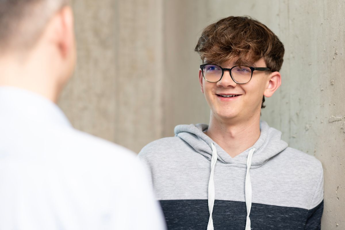 AMW employee Milo, apprentice