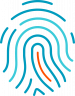 schematischer Fingerabdruck
