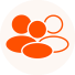 schematic representation of a group of people